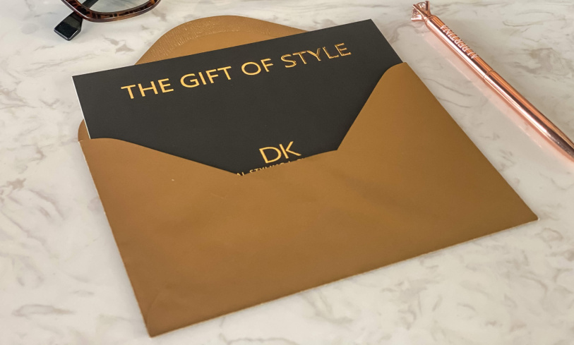 Personal Styling Experience Gift Card with Clothes Stylist Deni Kiro
