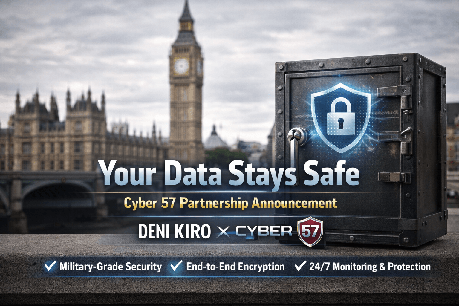 Your Data Stays Safe — Cyber 57 Partnership Announcement
