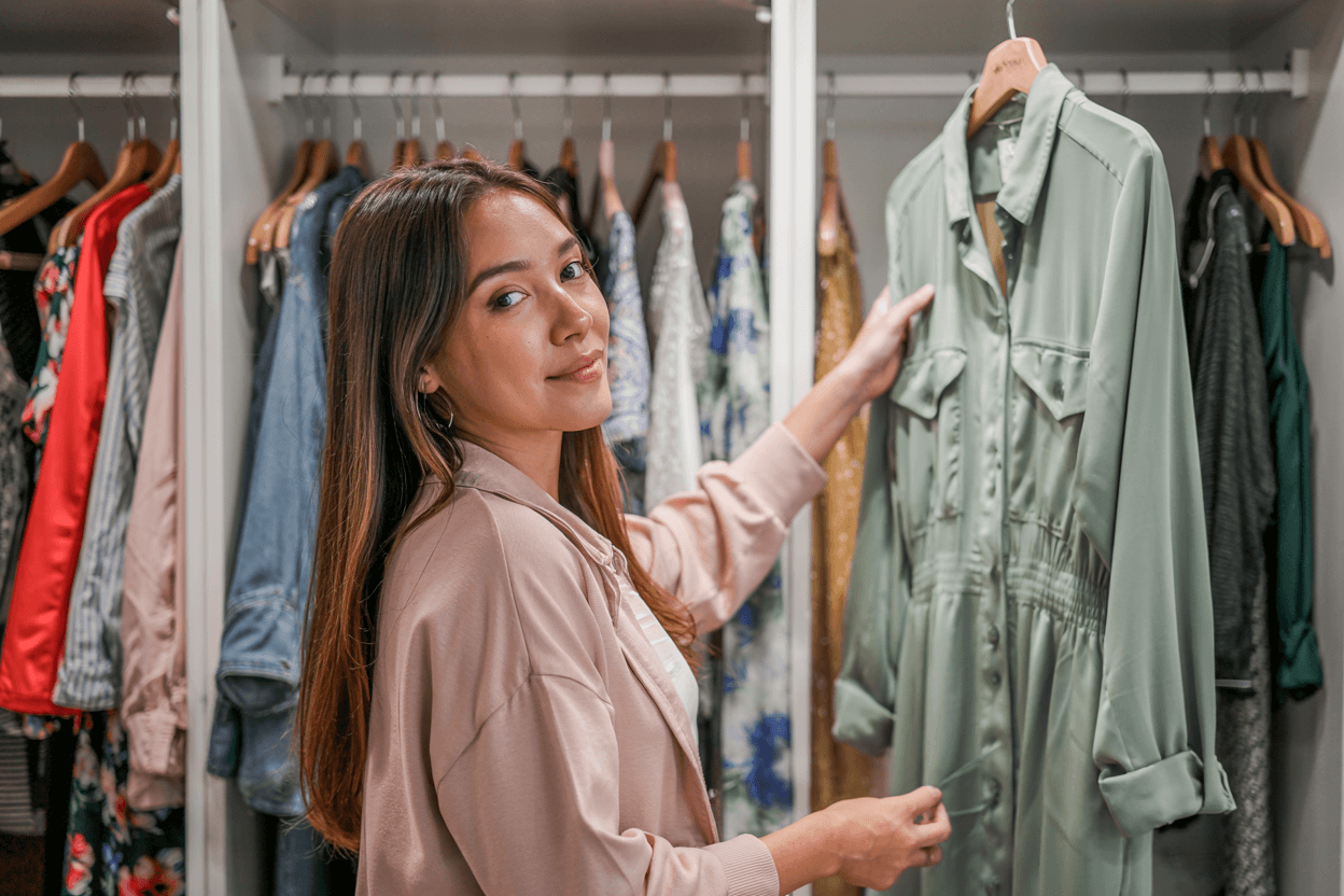 Authentic personal style and clothing identity alignment for mental health