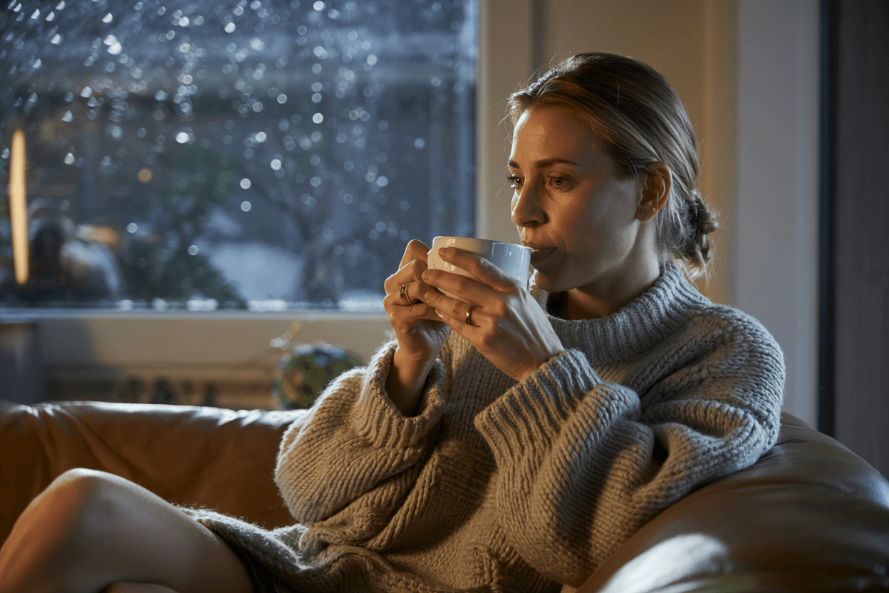 Comfort clothing as emotional support during stress and anxiety