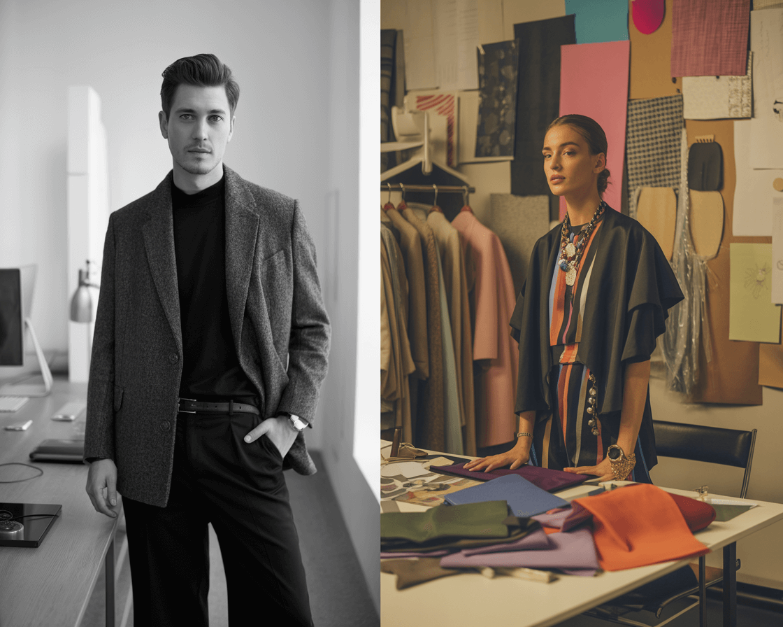 Creative Industry Wardrobe: Milan vs London – Styled by Deni Kiro