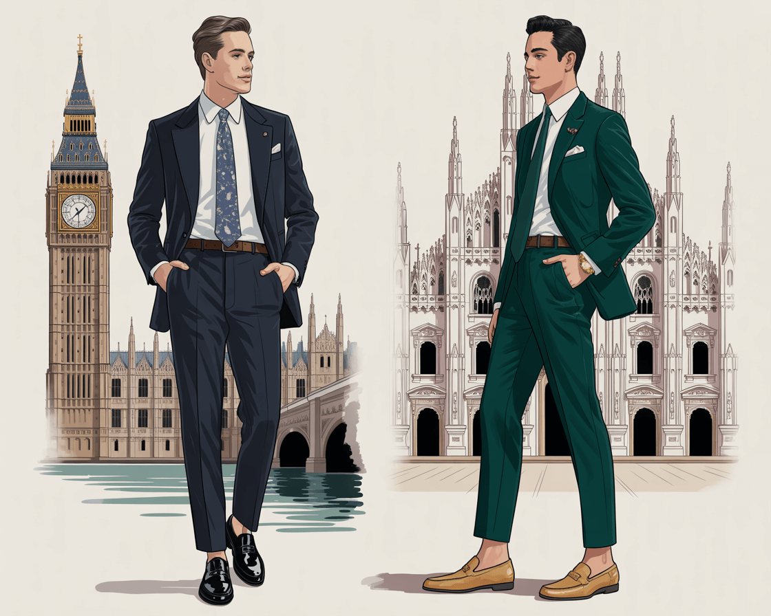 London vs Milan Style Comparison – Deni Kiro