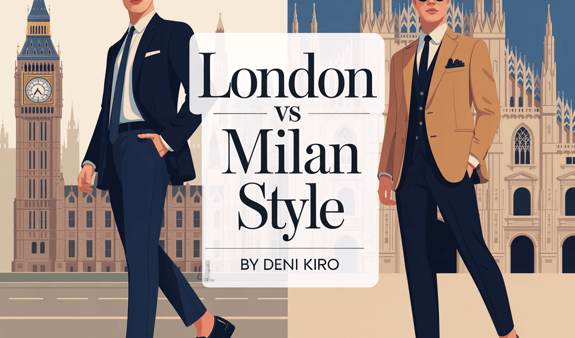 London vs Milan Style Guide by Personal Stylist Deni Kiro