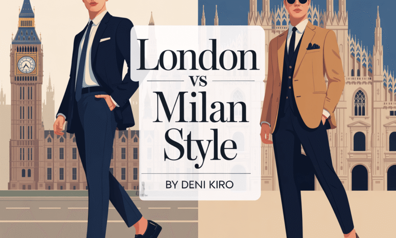 London vs Milan Style Guide by Personal Stylist Deni Kiro