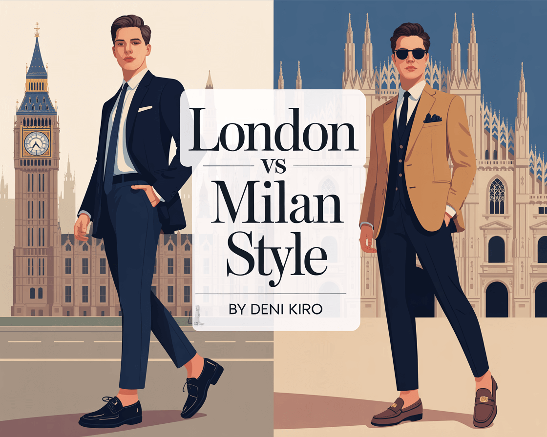 London vs Milan Style Guide by Personal Stylist Deni Kiro