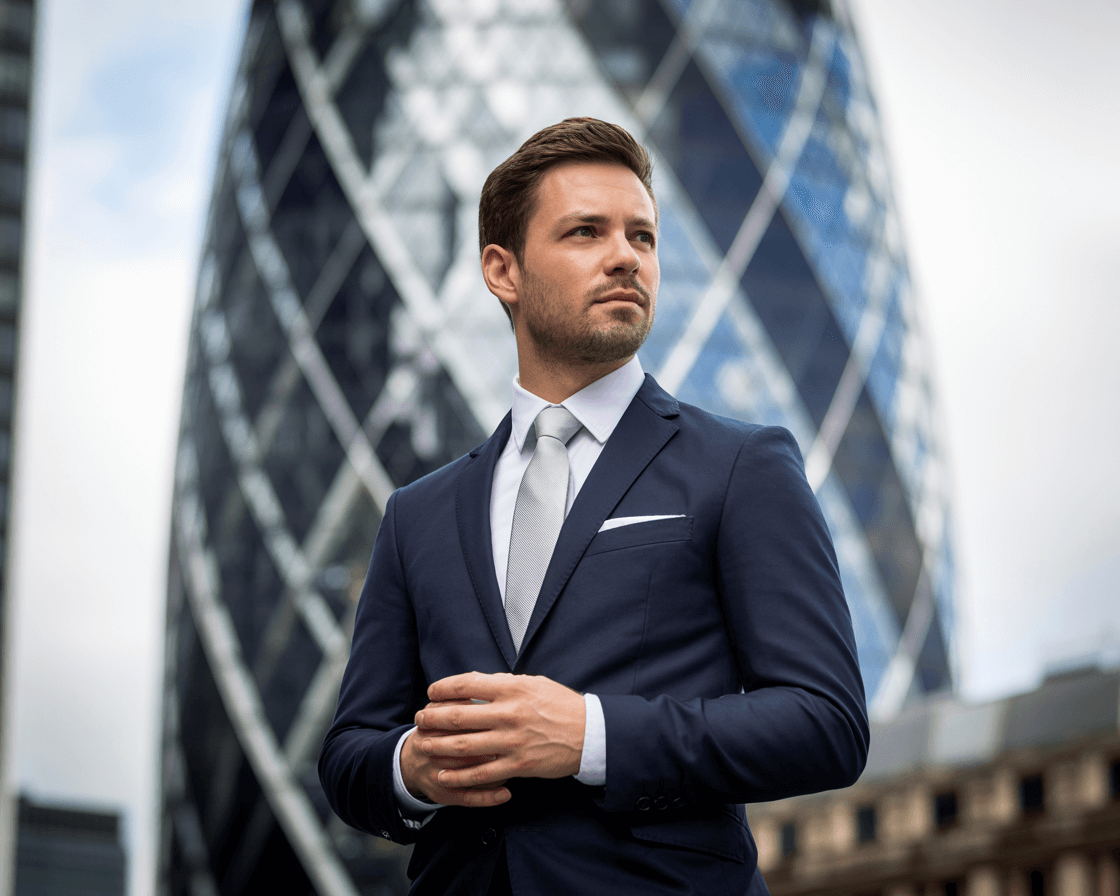 Understated Power Dressing in London – Styled by Deni Kiro