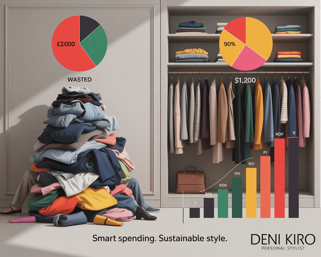 Cost savings comparison between luxury personal shopper UK and DIY fashion mistakes