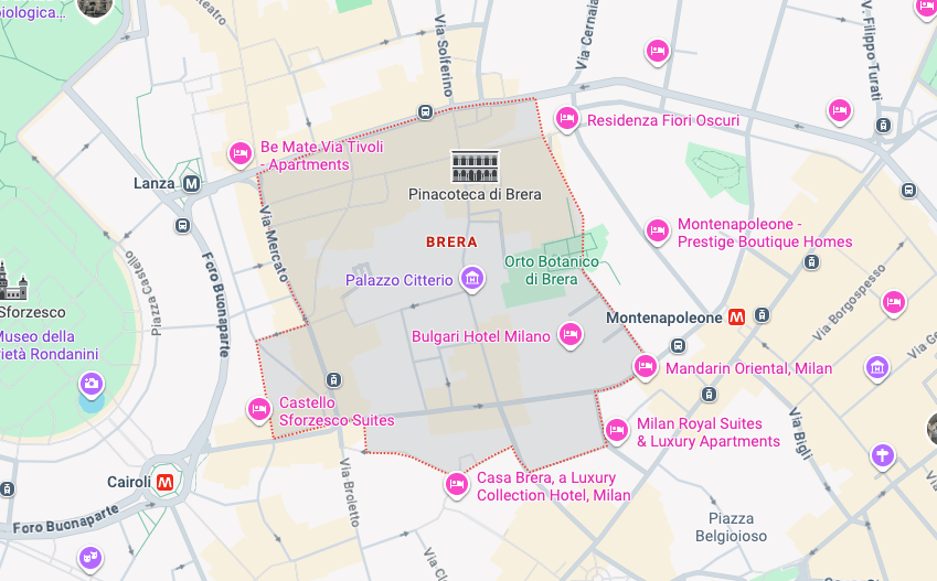 Brera District Milan boutiques and artisan shops personal shopper guide