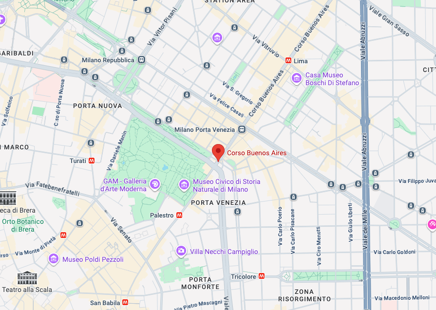 Corso Buenos Aires Milan contemporary fashion avenue shopping guide