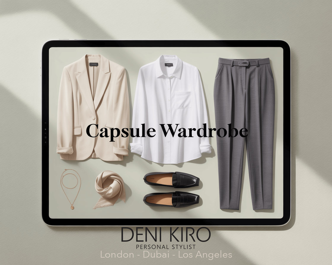 digital capsule wardrobe package online personal styling service uk