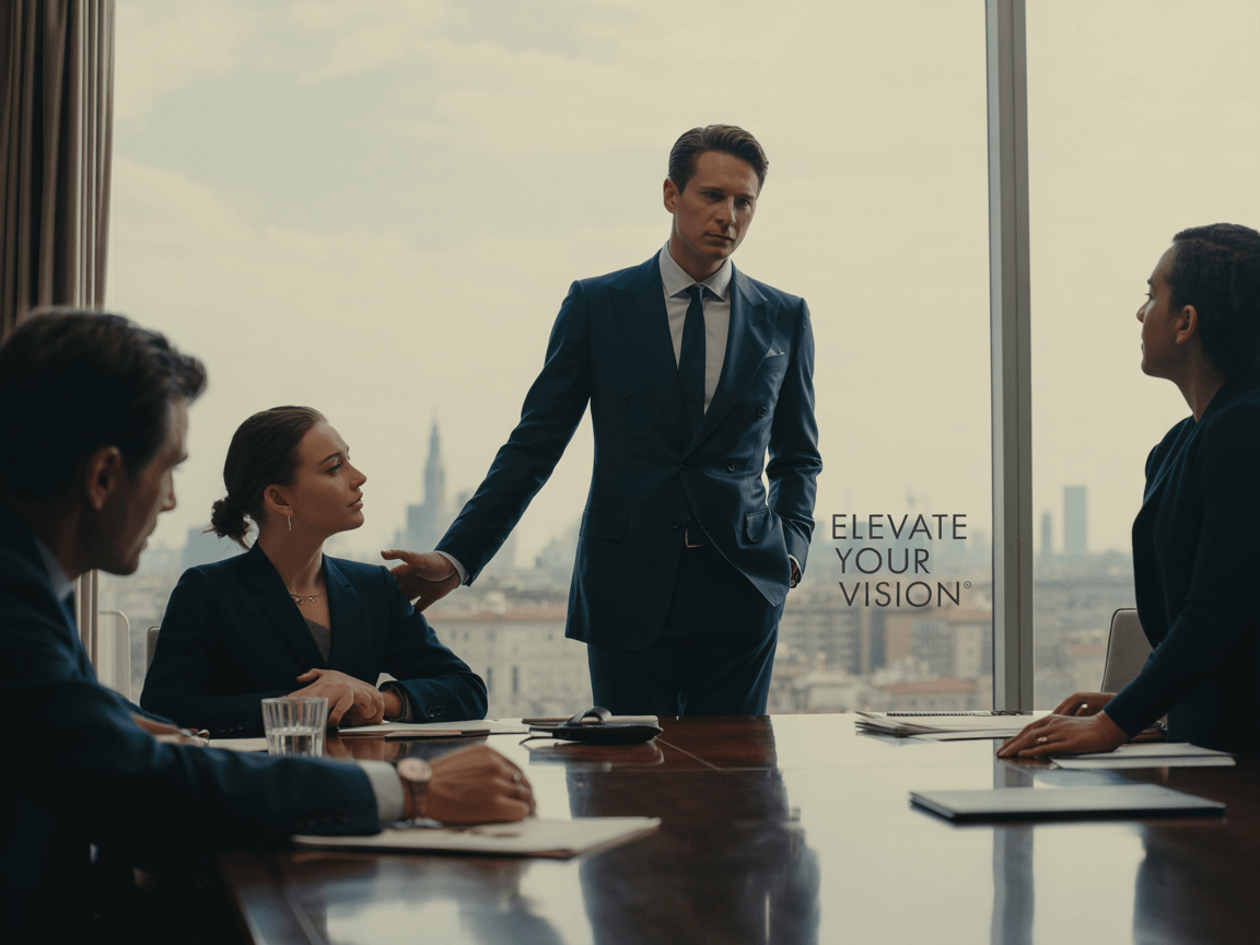 Halo Effect in Milan Boardroom Fashion and Professional Perception milan boardroom halo effect stylish professionals competence