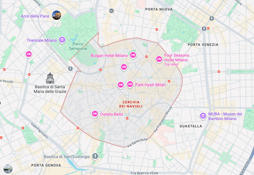 Navigli Milan vintage luxury market with personal shopper assistance