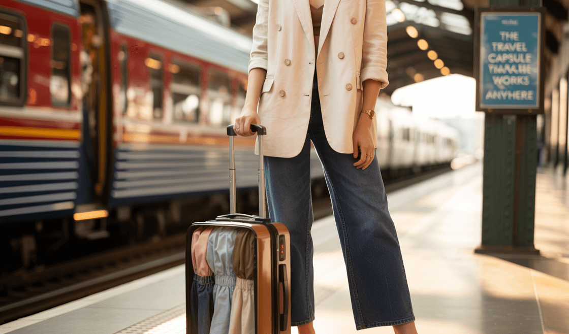 The Travel Capsule Wardrobe That Works Anywhere
