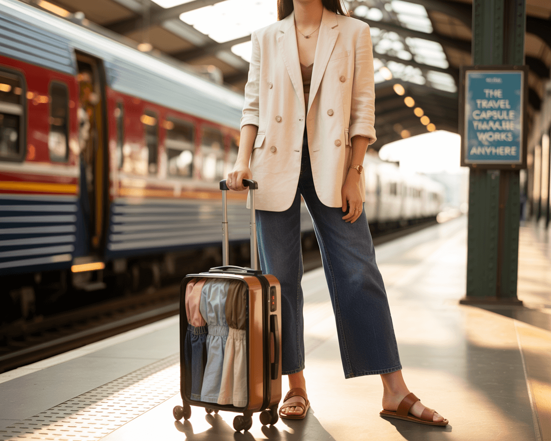 The Travel Capsule Wardrobe That Works Anywhere
