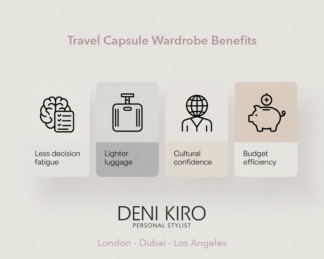 Travel Capsule Wardrobe Benefits
