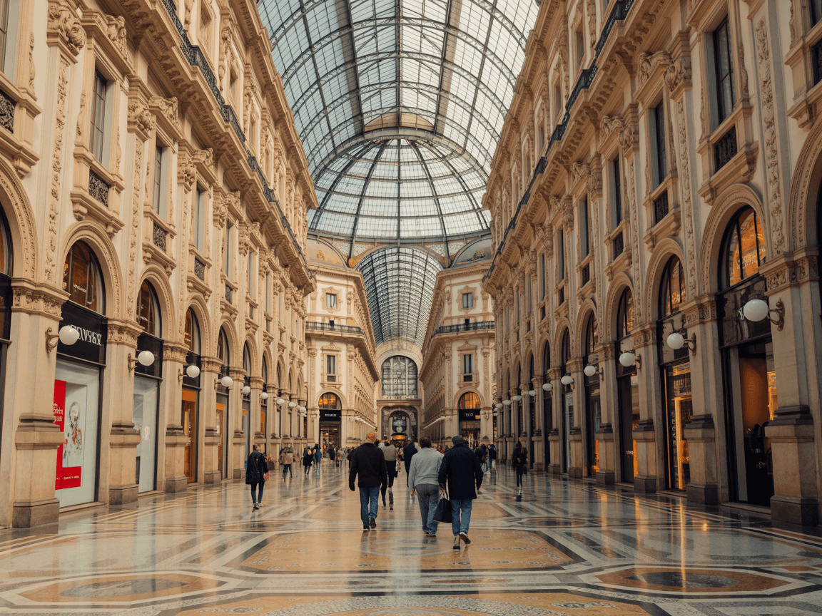 What is the fashion district in Milan Italy explained with luxury brands