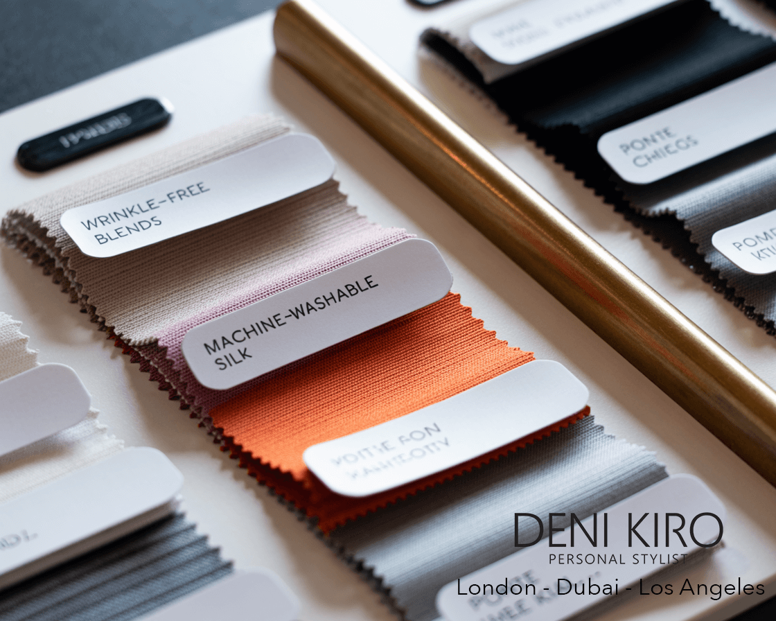 Wrinkle-Free Travel Fabrics Silk Ponte Knit Swatches
