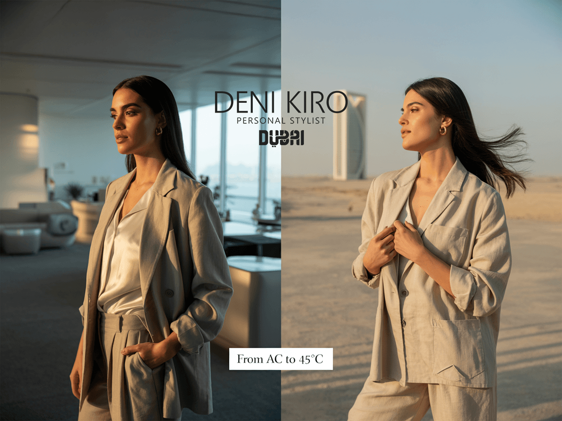 How a Dubai Personal Stylist Balances Desert Heat and AirConditioned Offices how a dubai personal stylist balances desert heat with air conditioned offices using lightweight layers and breathable fabrics