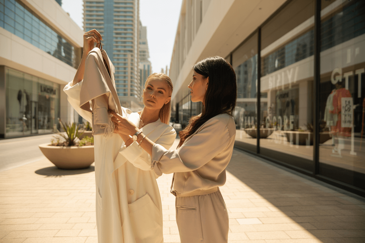 city walk dubai contemporary luxury fashion personal shopping