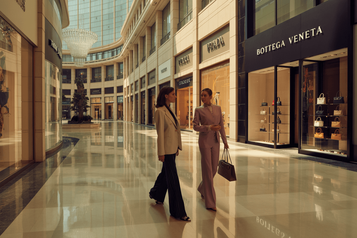 dubai mall luxury shopping personal shopper guided experience