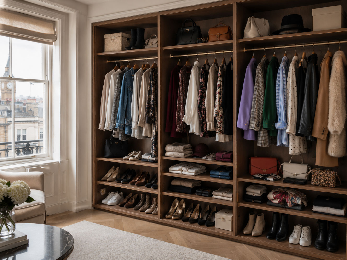 Full Wardrobe With Clothes That Do Not Create Clear Outfits full wardrobe with clothes that do not create clear outfits