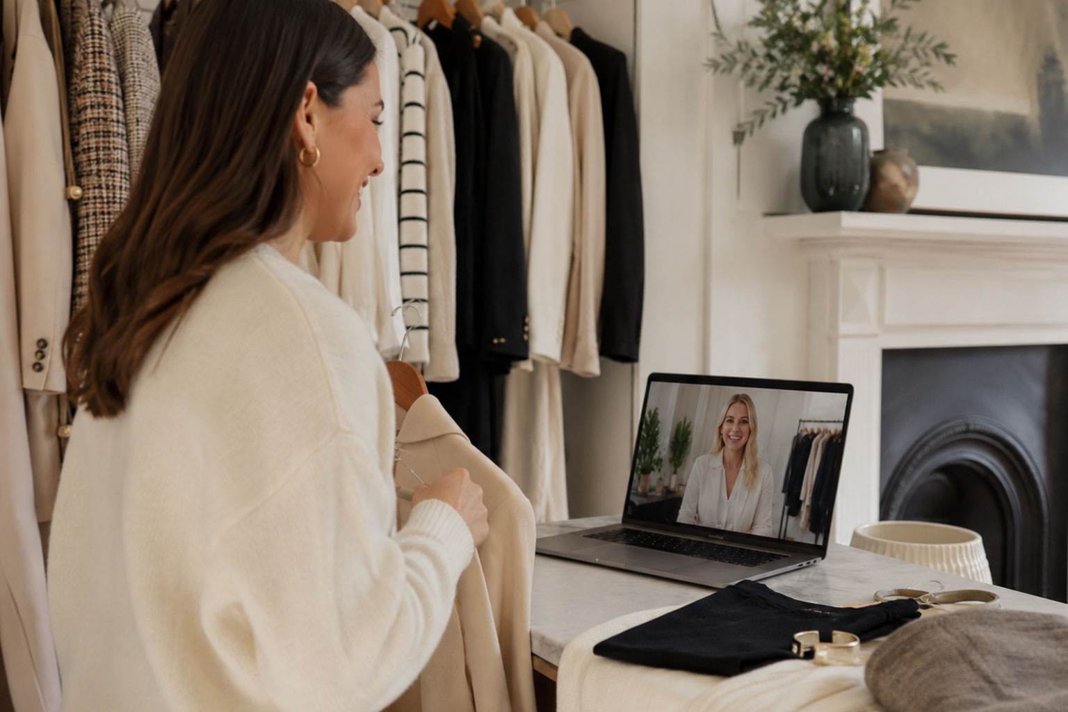 online personal styling consultation with wardrobe edit